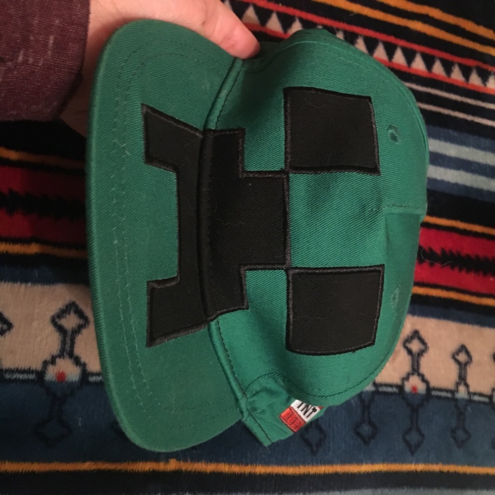 Kids Minecraft Creeper Hat